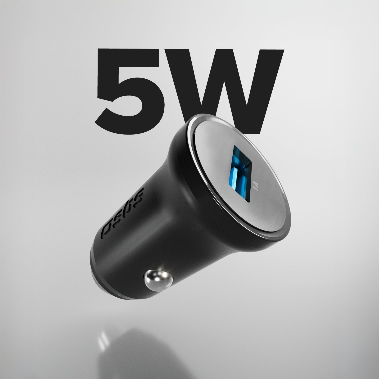 Mini caricatore auto 5 Watt - Ricarica standard con porta USB universale