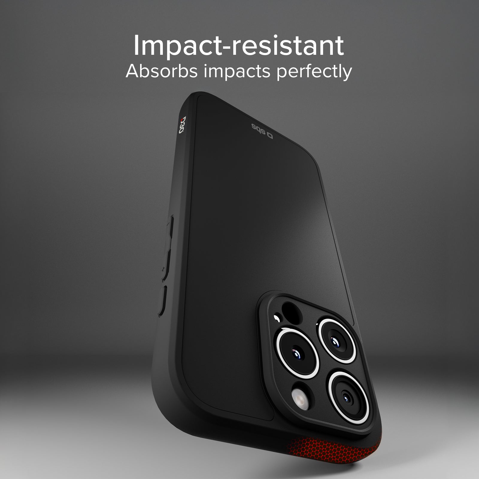 Coque pour iPhone 15 Pro avec technologie D3O
