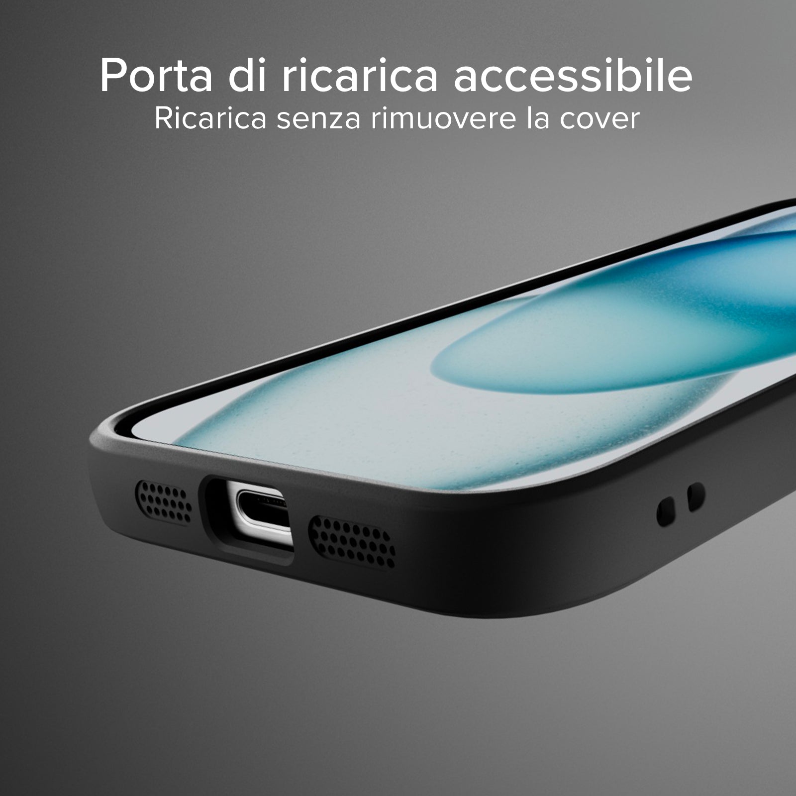 Funda para iPhone 15 Pro con tecnología D3O
