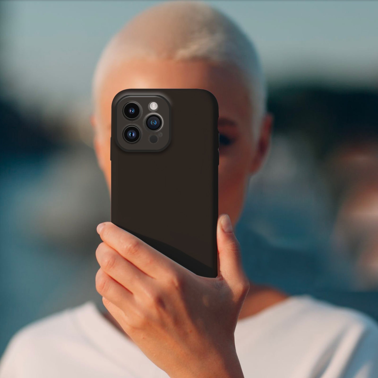 Funda para iPhone 15 Pro con tecnología D3O