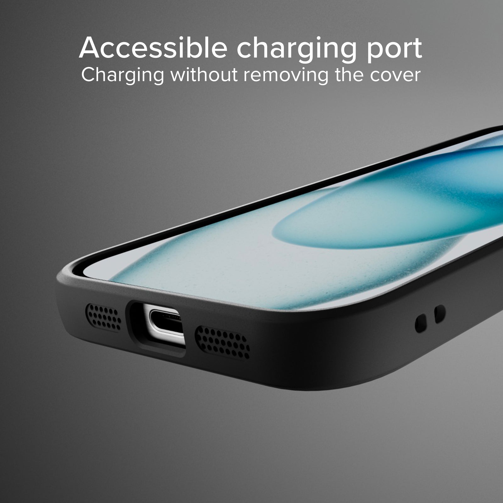 Funda para iPhone 15 Pro Max con tecnología D3O