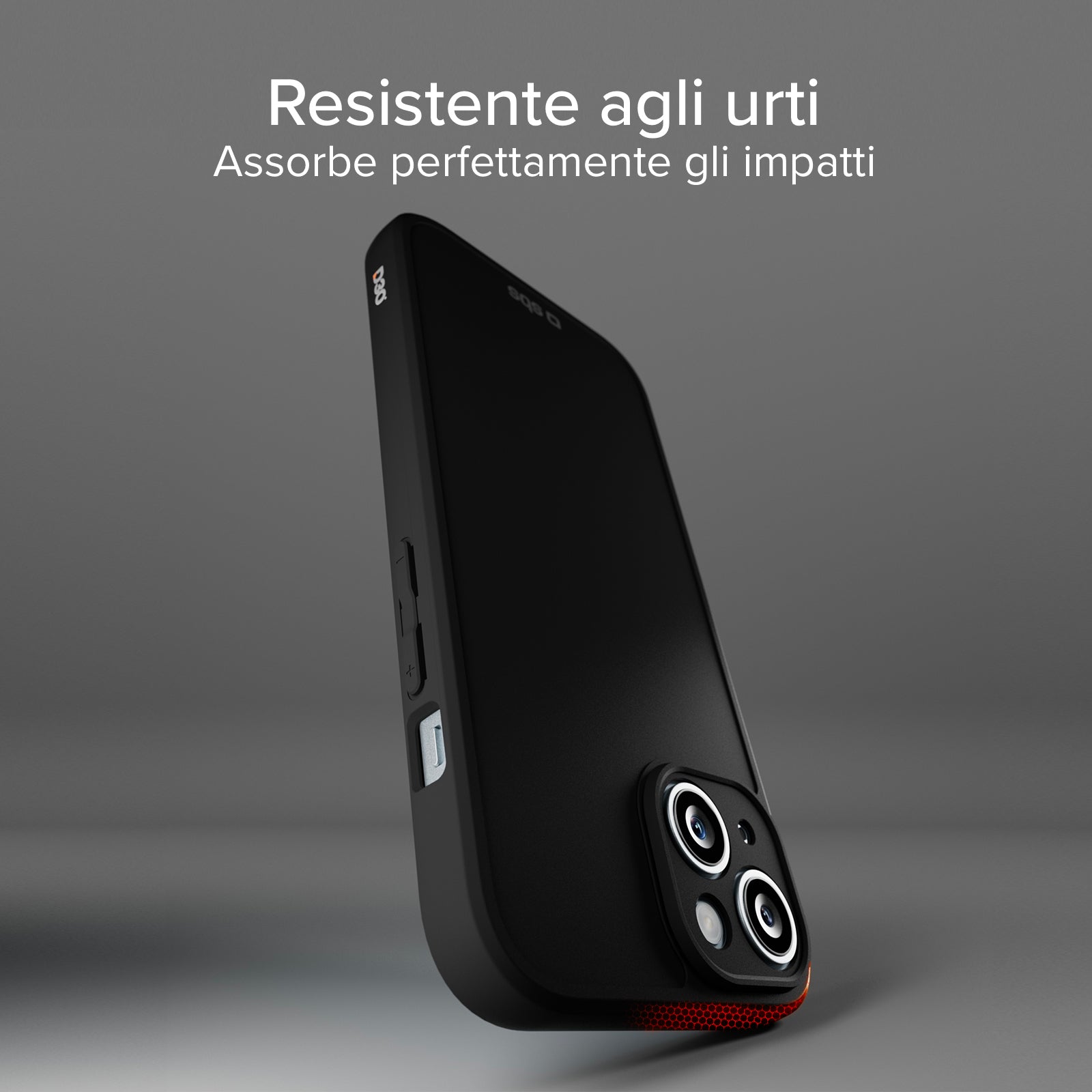 Cover per iPhone 15 Plus con tecnologia D3O