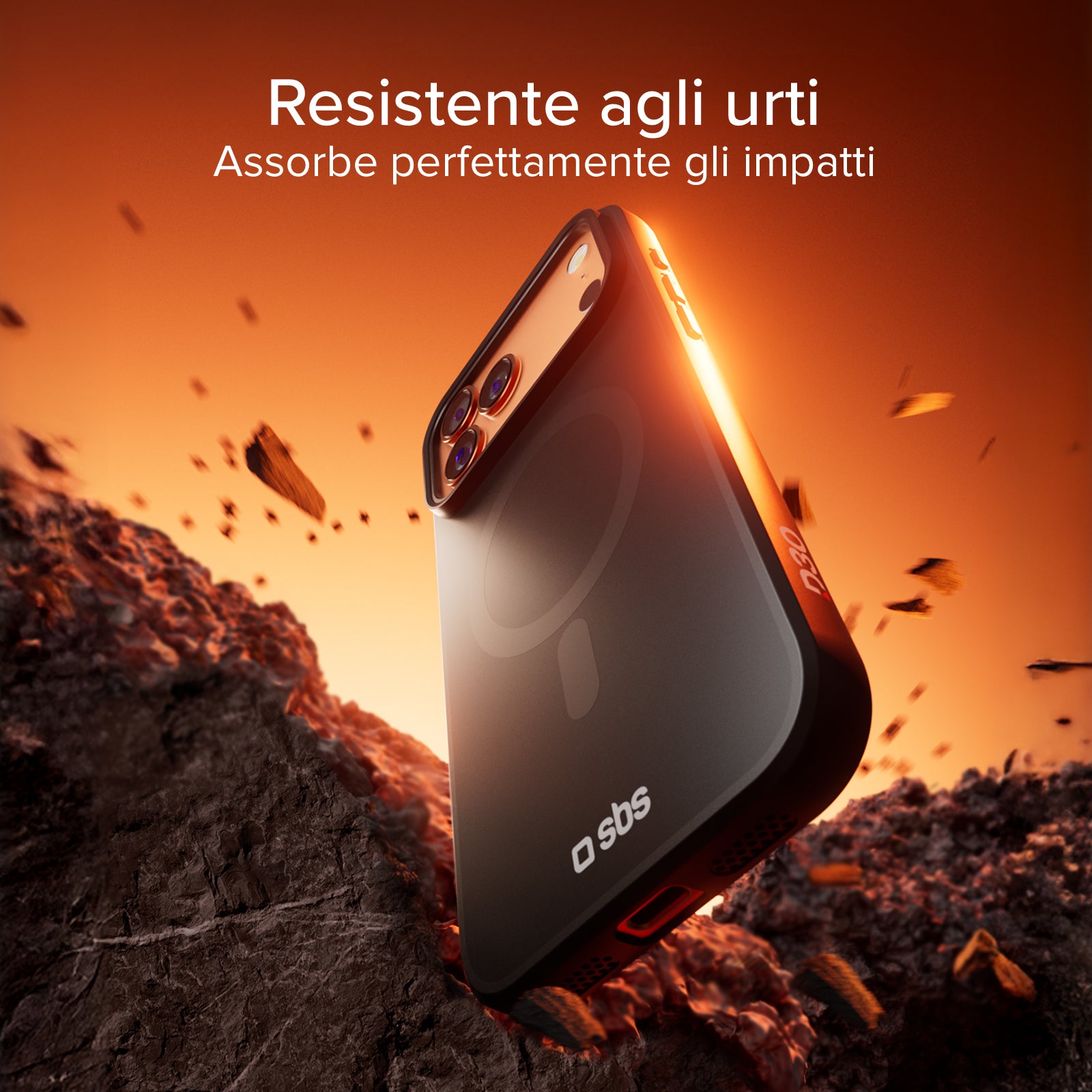 Cover per iPhone 17 Pro Max con tecnologia D3O