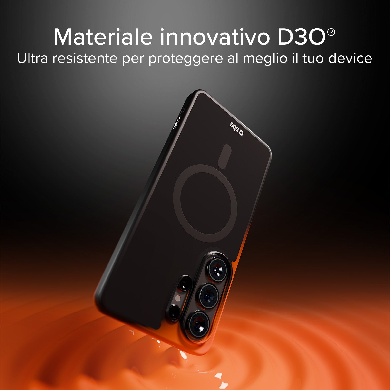 Cover per Samsung S26 Ultra con tecnologia D3O