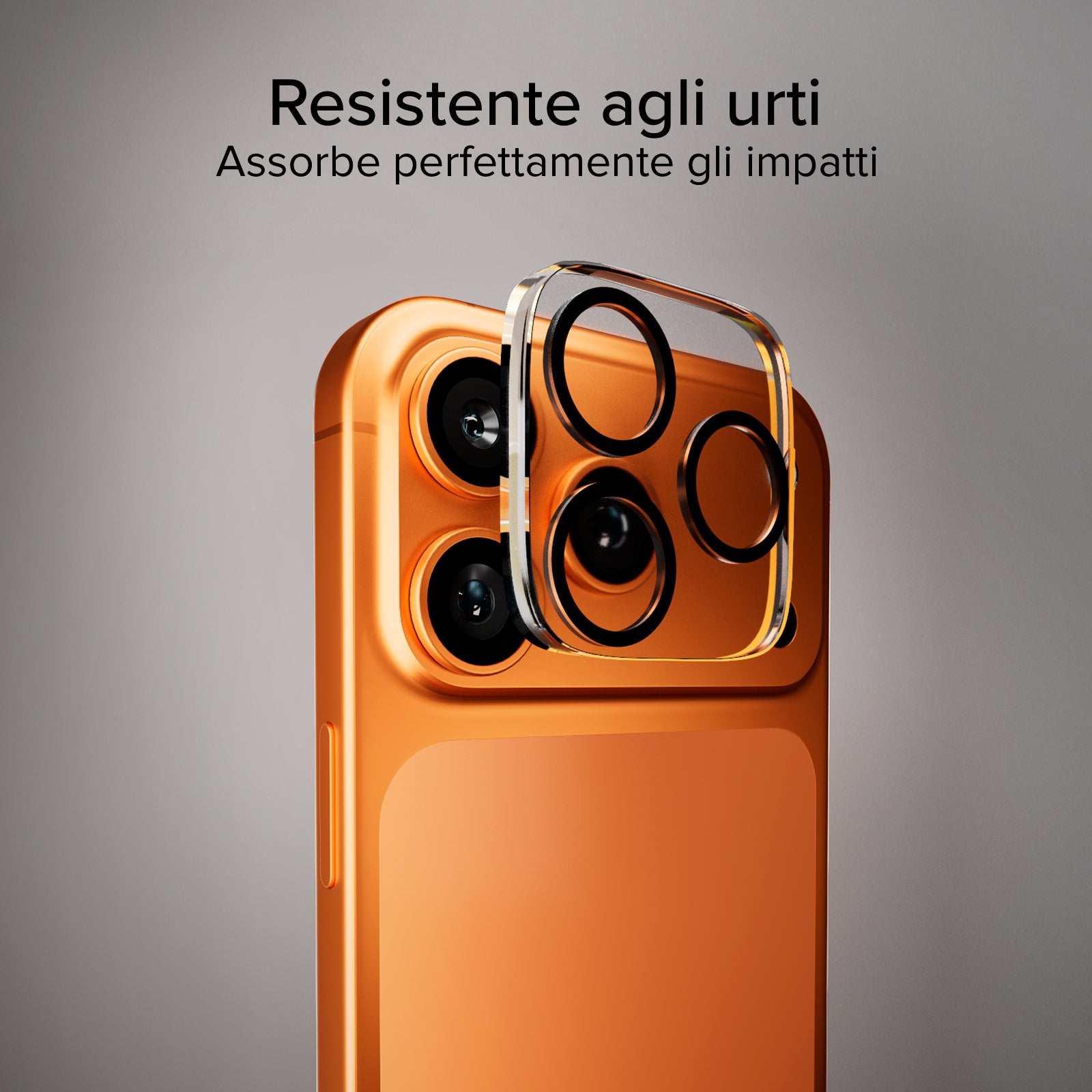 Vetro per fotocamera dell'iPhone 17 Pro, con materiale D3O