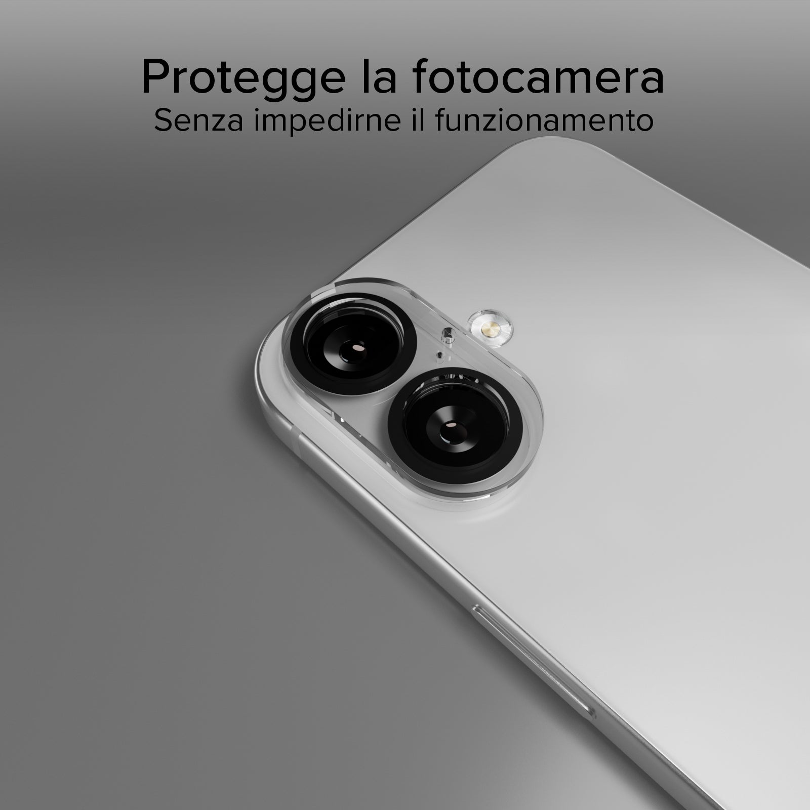 Vetro per fotocamera dell'iPhone 17, con materiale D3O