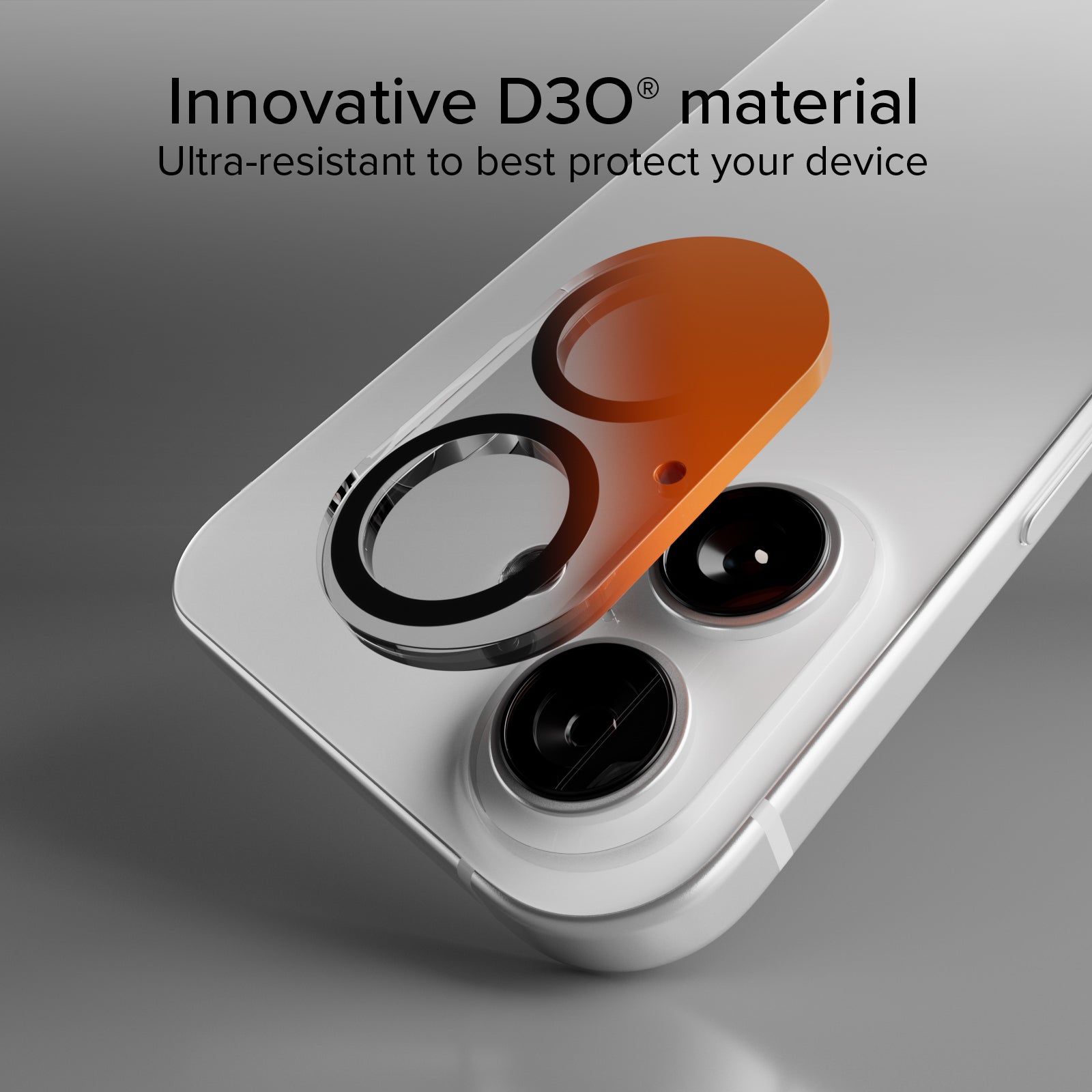 Vetro per fotocamera dell'iPhone 17, con materiale D3O