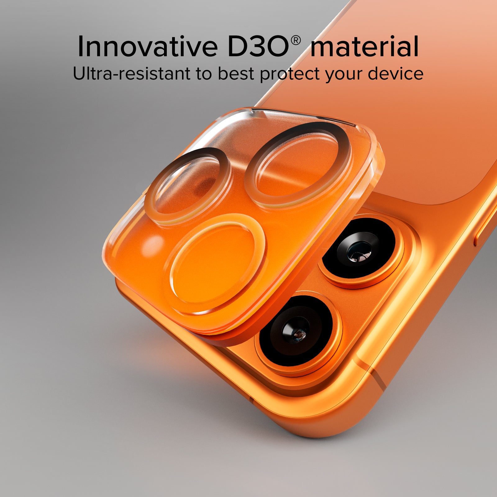 Vetro per fotocamera dell'iPhone 17 Pro Max, con materiale D3O
