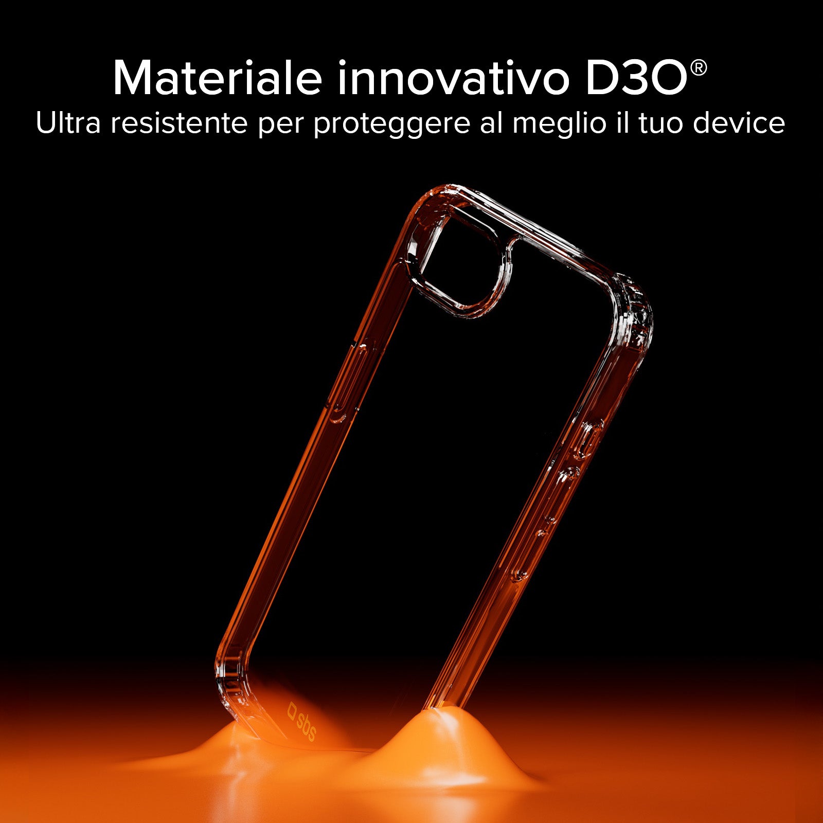 Cover ultraresistente per iPhone 16e con tecnologia D3O
