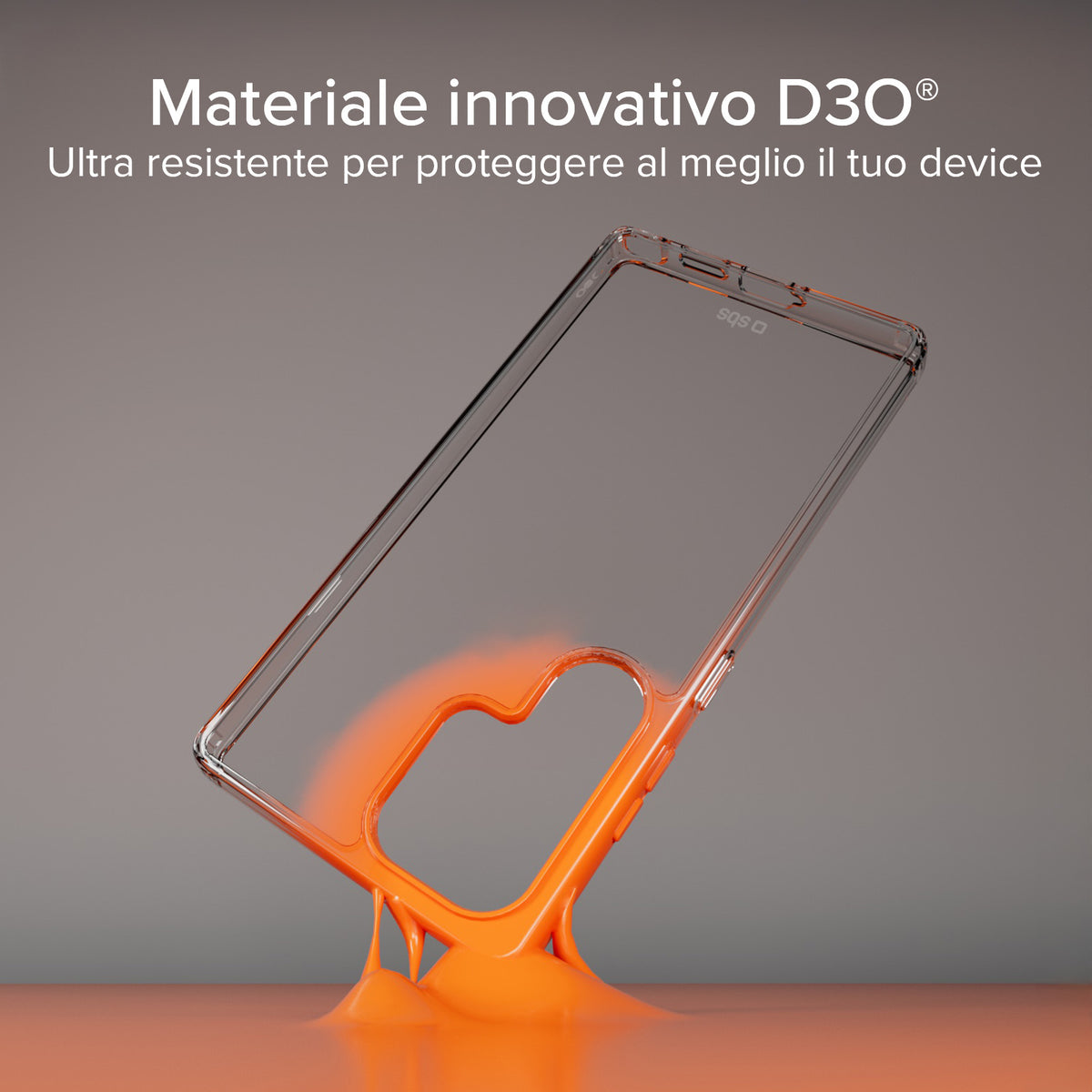 Cover ultraresistente per Samsung S25 Ultra con tecnologia D3O