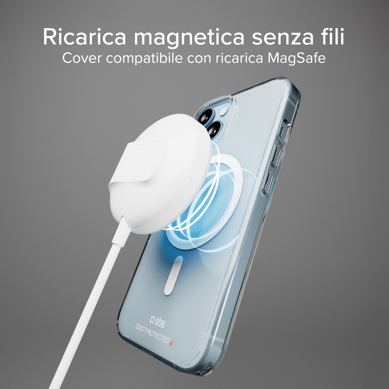 Cover ultraresistente per iPhone 15 con tecnologia D3O