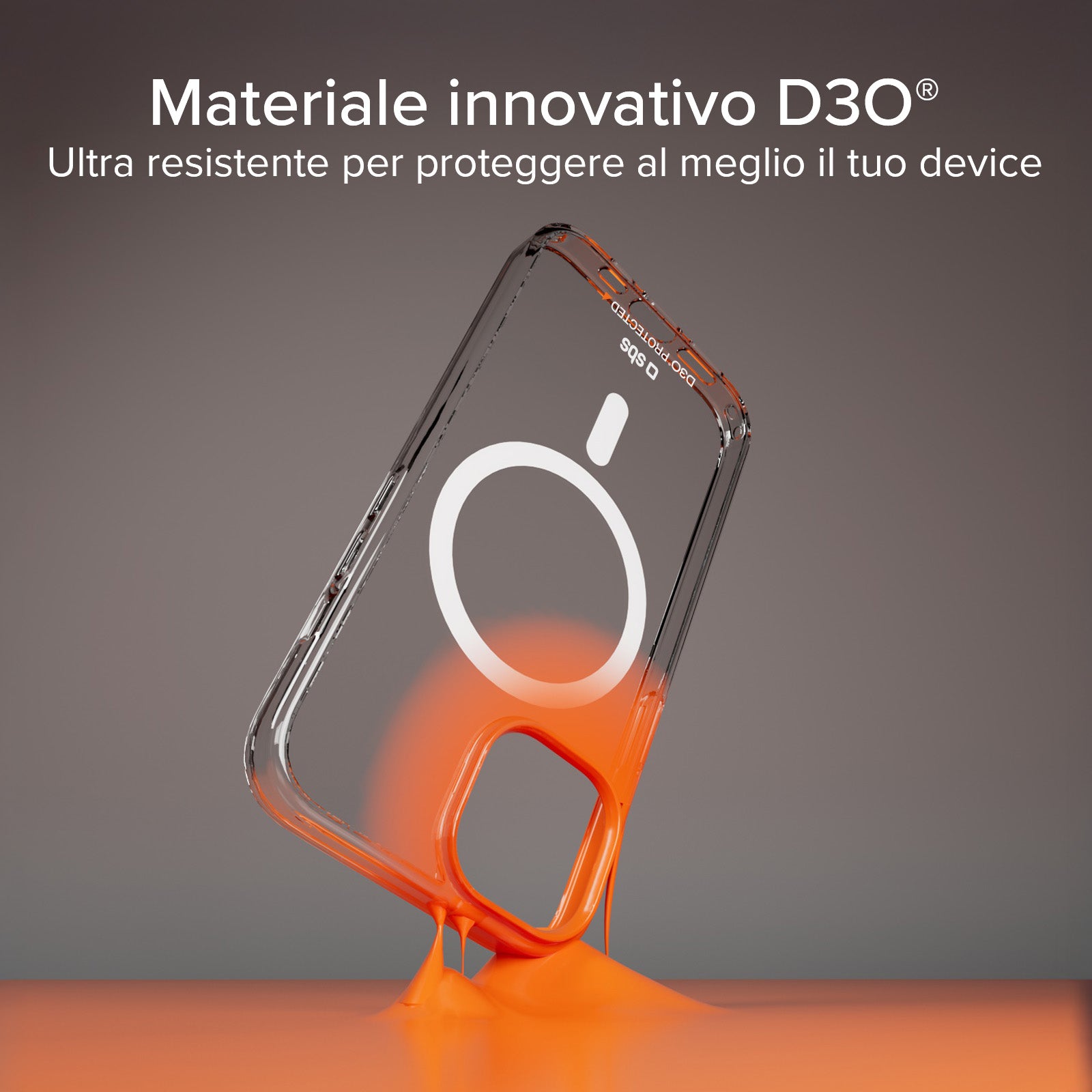 Cover ultraresistente per iPhone 15 con tecnologia D3O