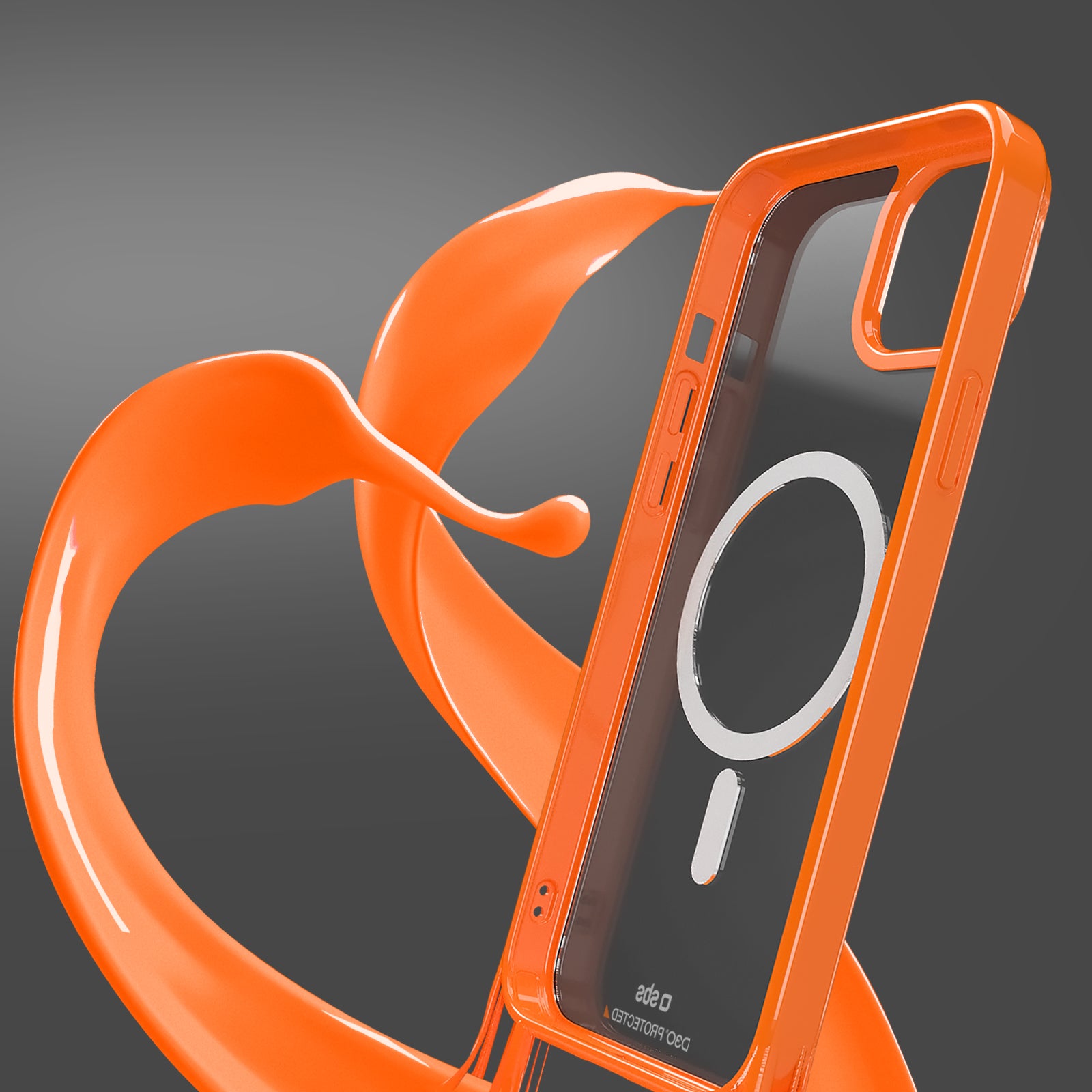 Cover ultraresistente per iPhone 14 Pro con tecnologia D3O