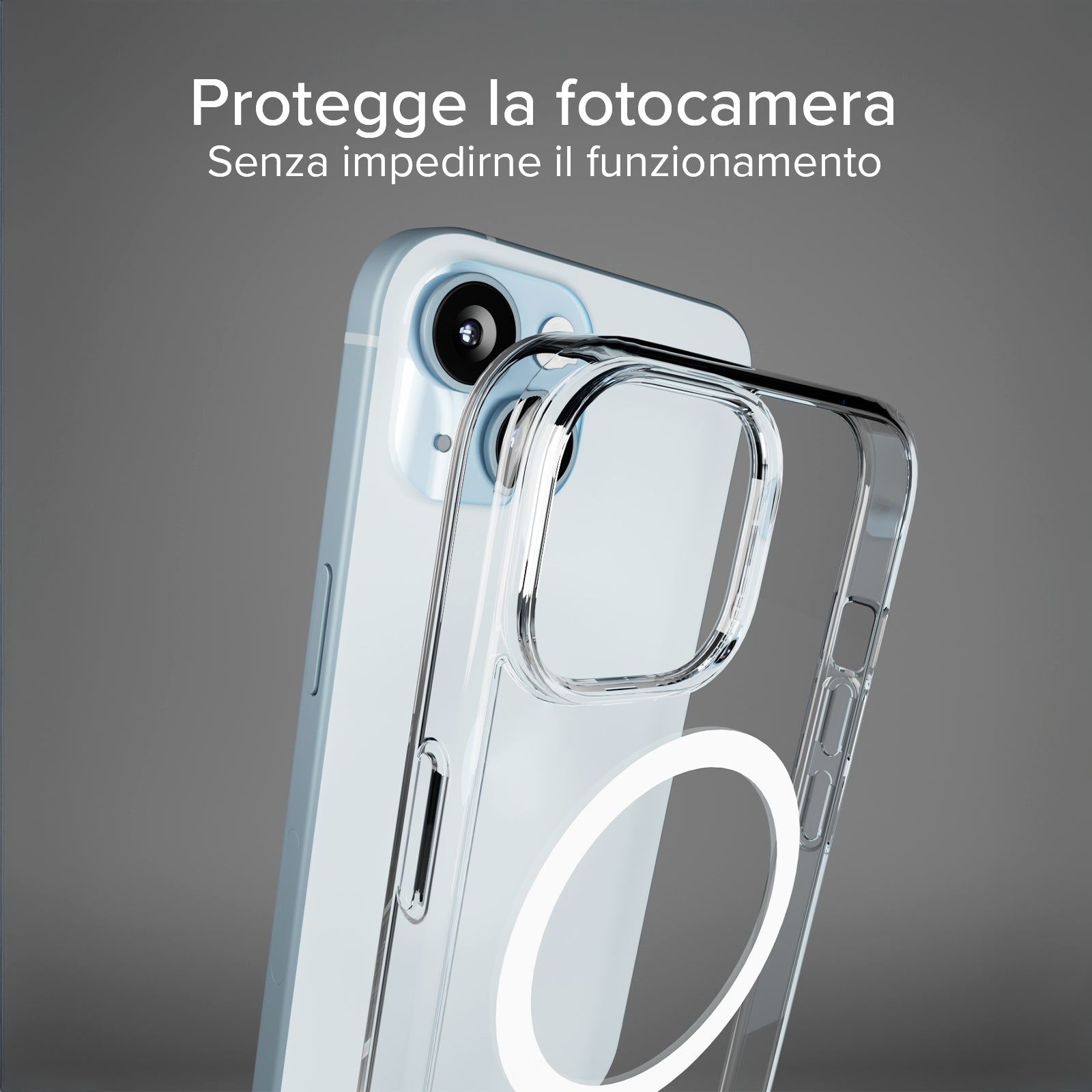 Cover ultraresistente per iPhone 15 Plus con tecnologia D3O