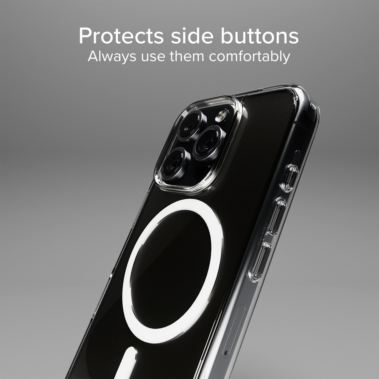 Cover ultraresistente per iPhone 16 Pro con tecnologia D3O