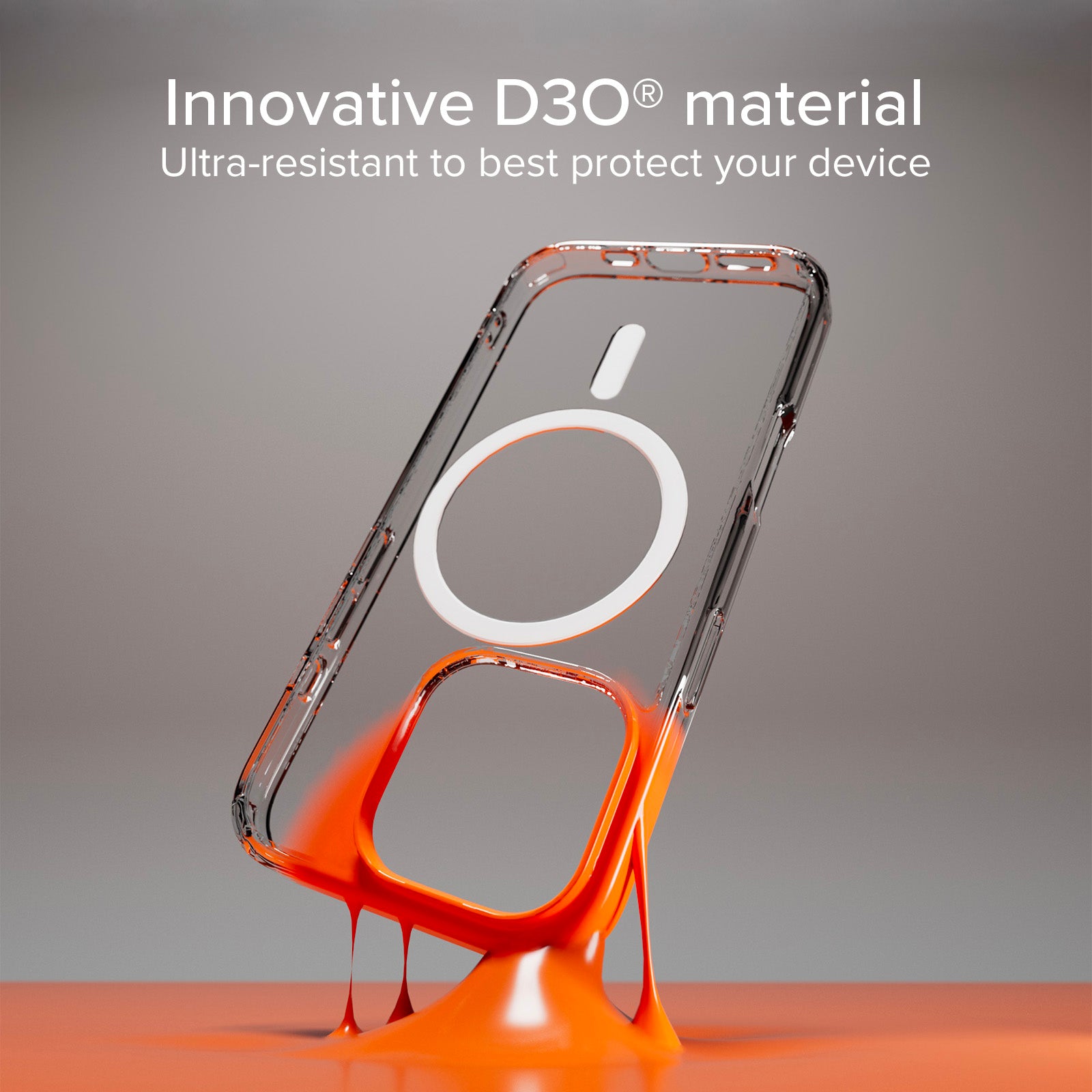 Cover ultraresistente per iPhone 16 Pro con tecnologia D3O