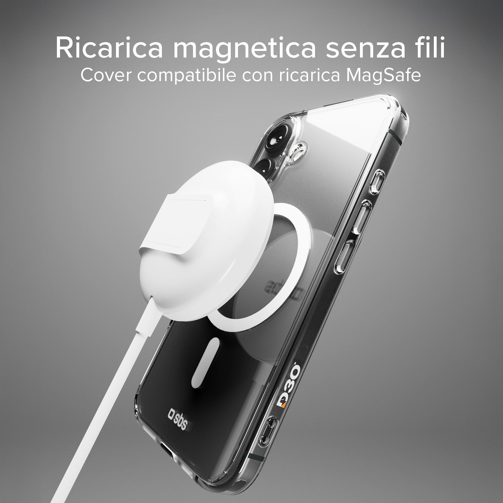 Cover ultraresistente per iPhone 16 Plus con tecnologia D3O