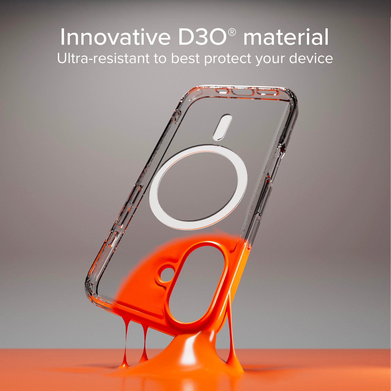 Cover ultraresistente per iPhone 16 Plus con tecnologia D3O