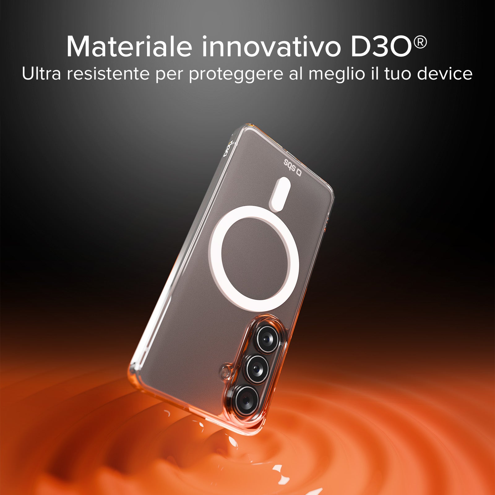 Cover ultraresistente per Samsung S26+ con tecnologia D3O