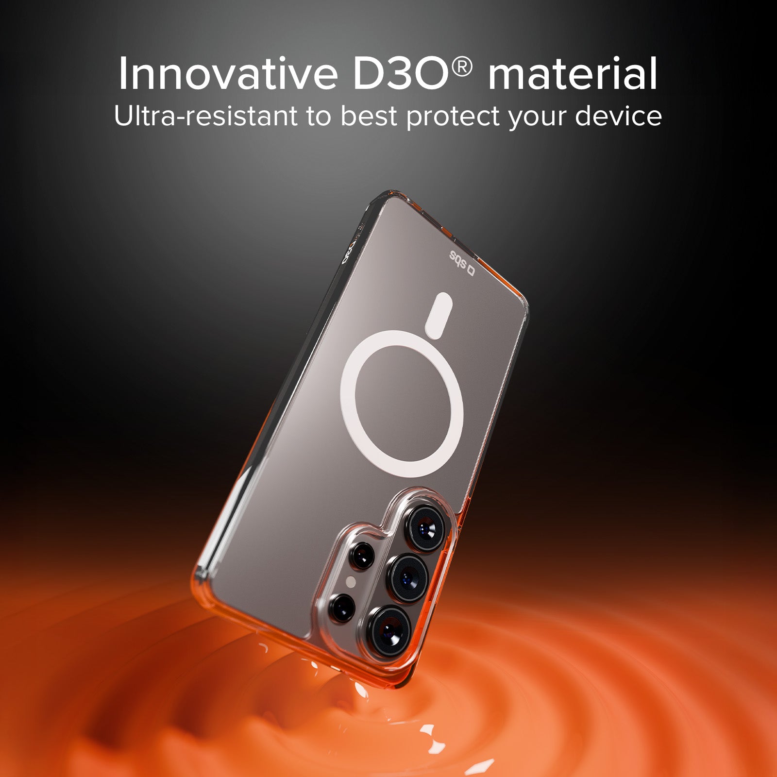 Coque ultra-résistante pour Samsung S26 Ultra avec technologie D3O