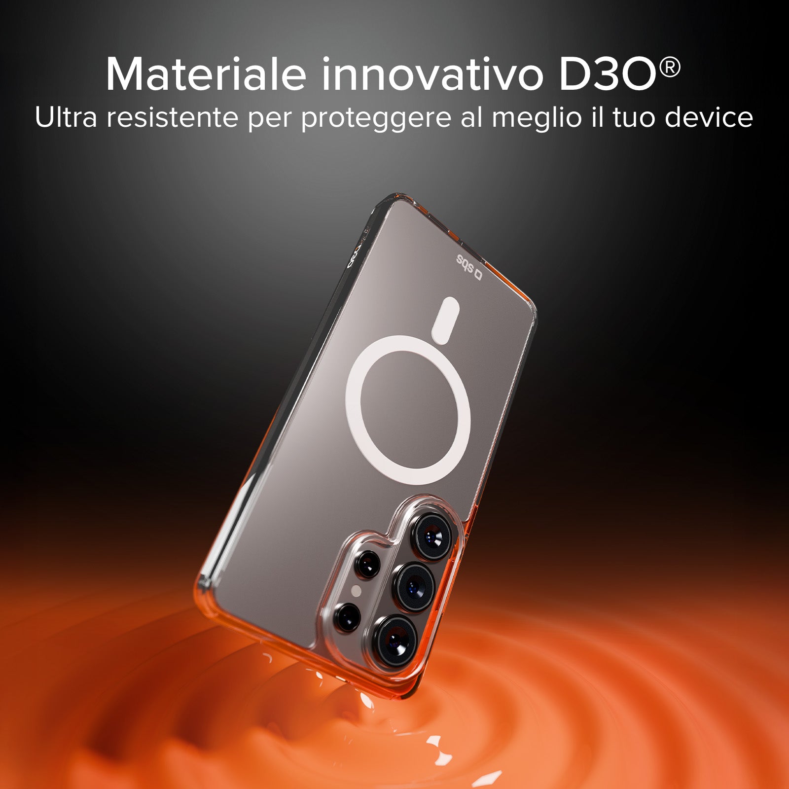 Coque ultra-résistante pour Samsung S26 Ultra avec technologie D3O