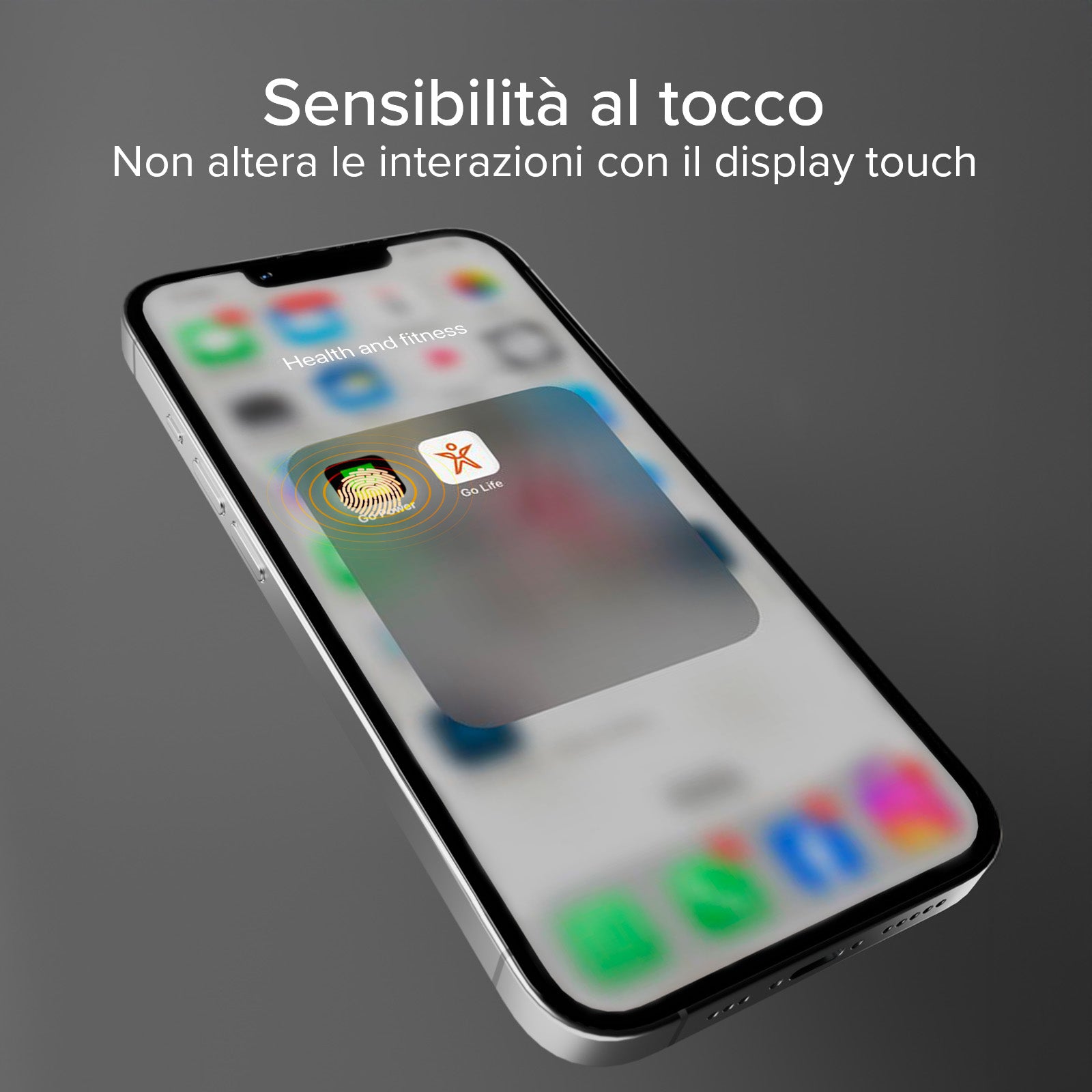 Vetrino ultraresistente per iPhone 16e/14/13/13 Pro con tecnologia D3O