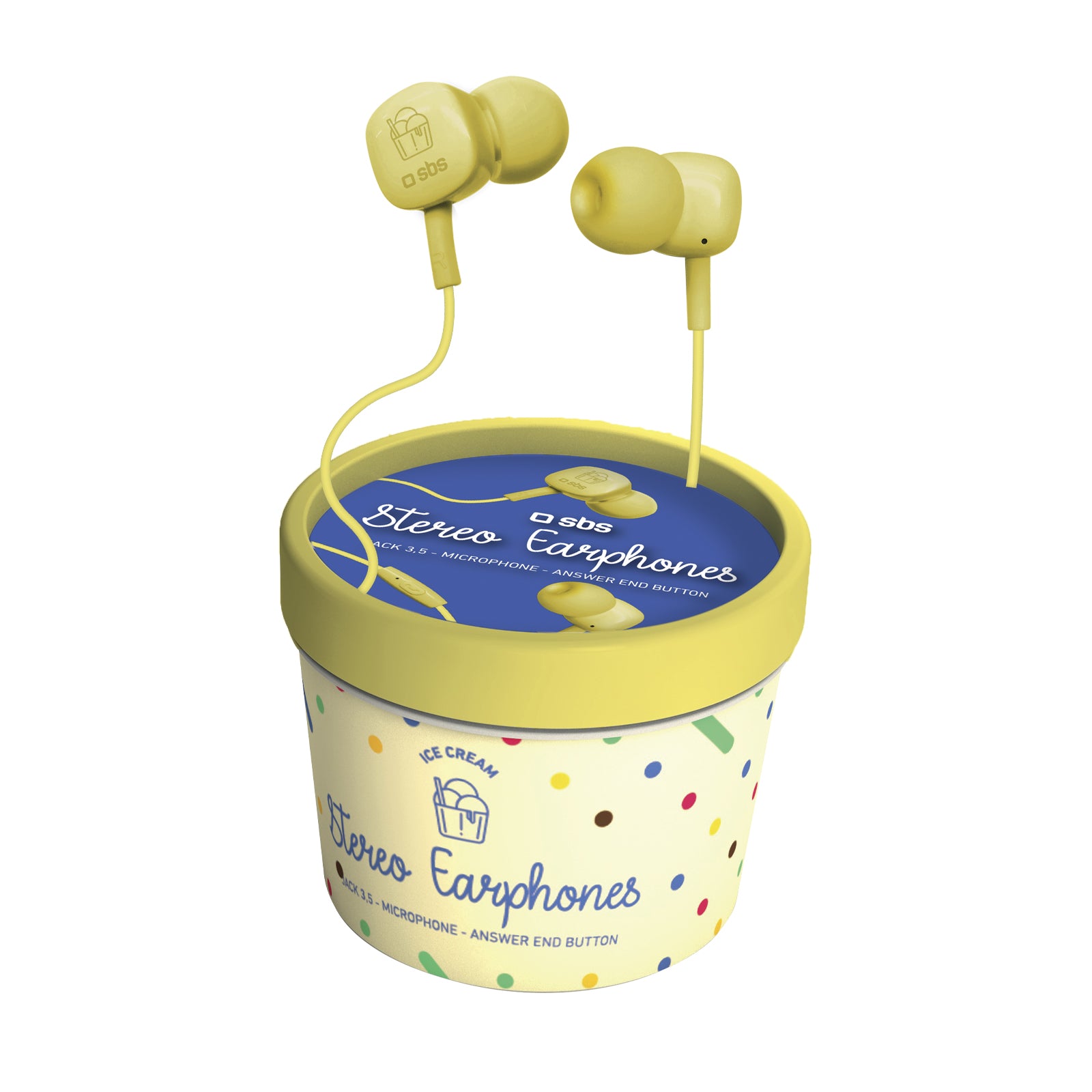 Drahtkopfhörer Ice Cream