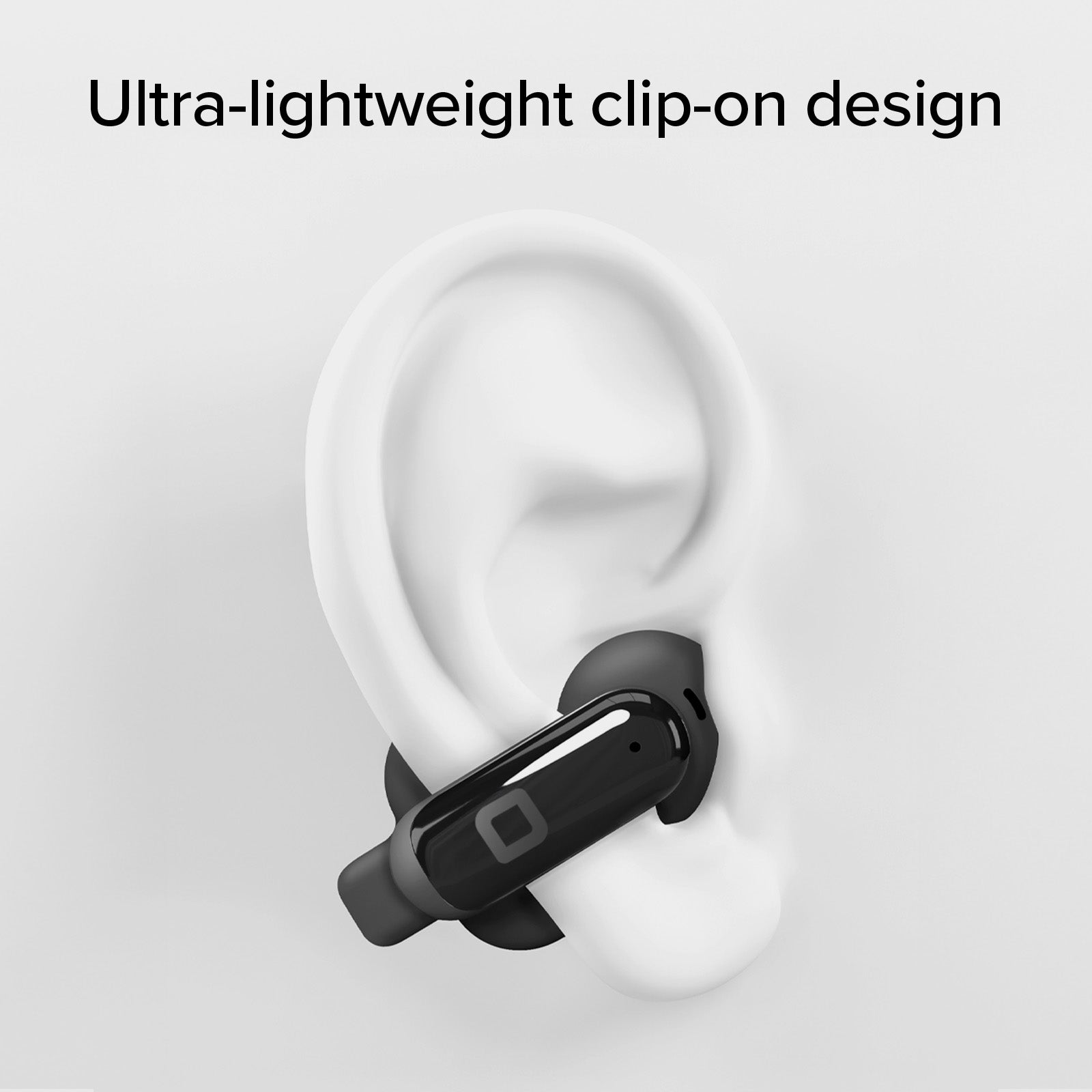 OWS- Ohrhörer mit Clip-on-Design und Touch-Bedienung