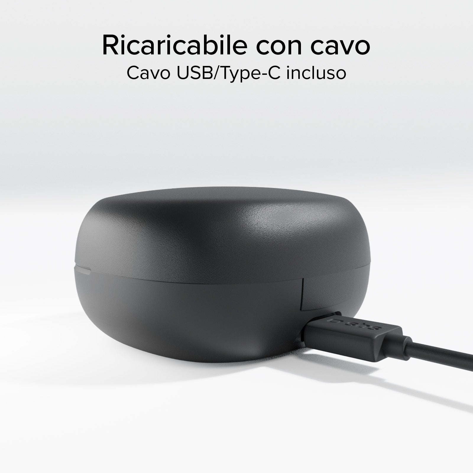 OWS- Ohrhörer mit Clip-on-Design und Touch-Bedienung
