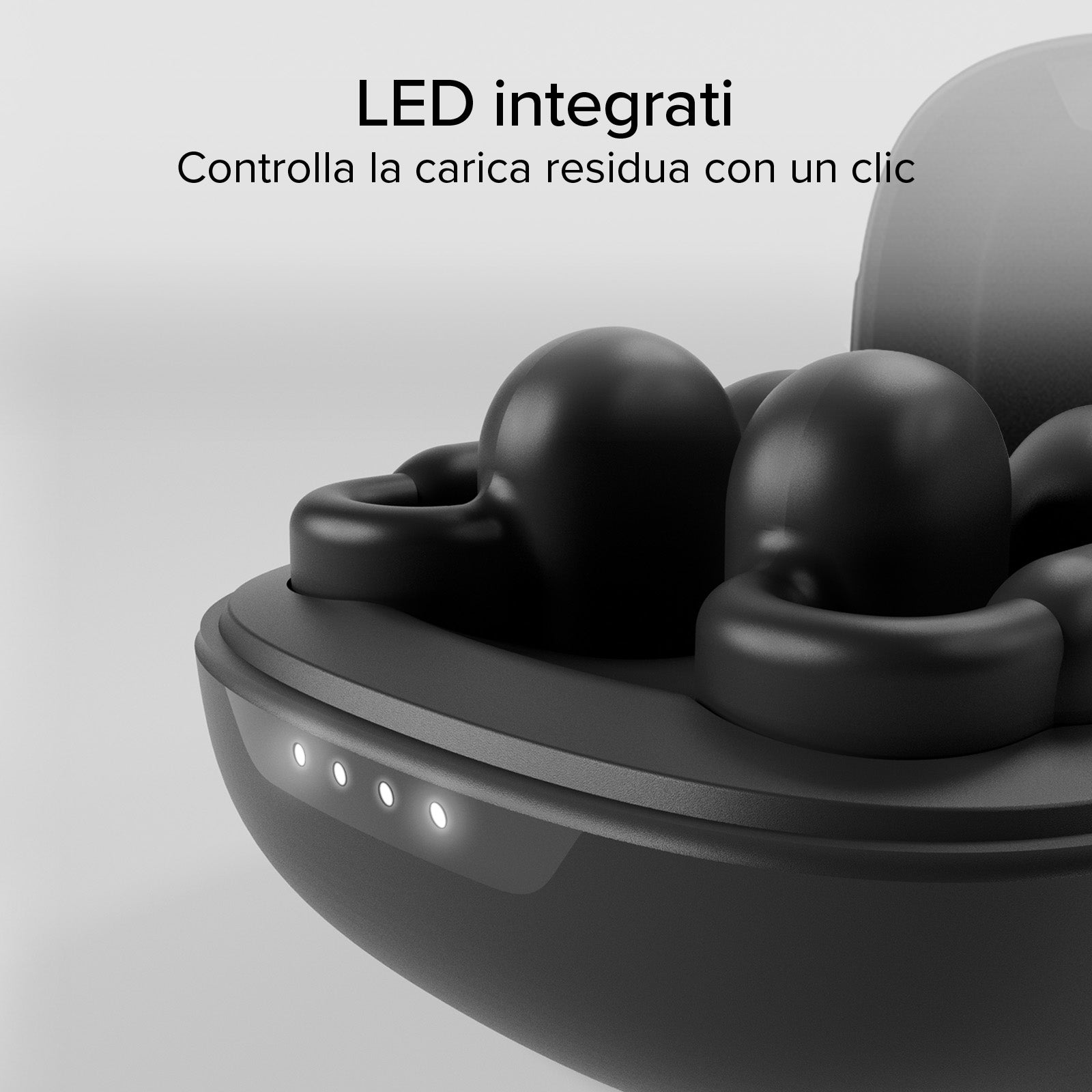 OWS- Ohrhörer mit Clip-on-Design und Touch-Bedienung