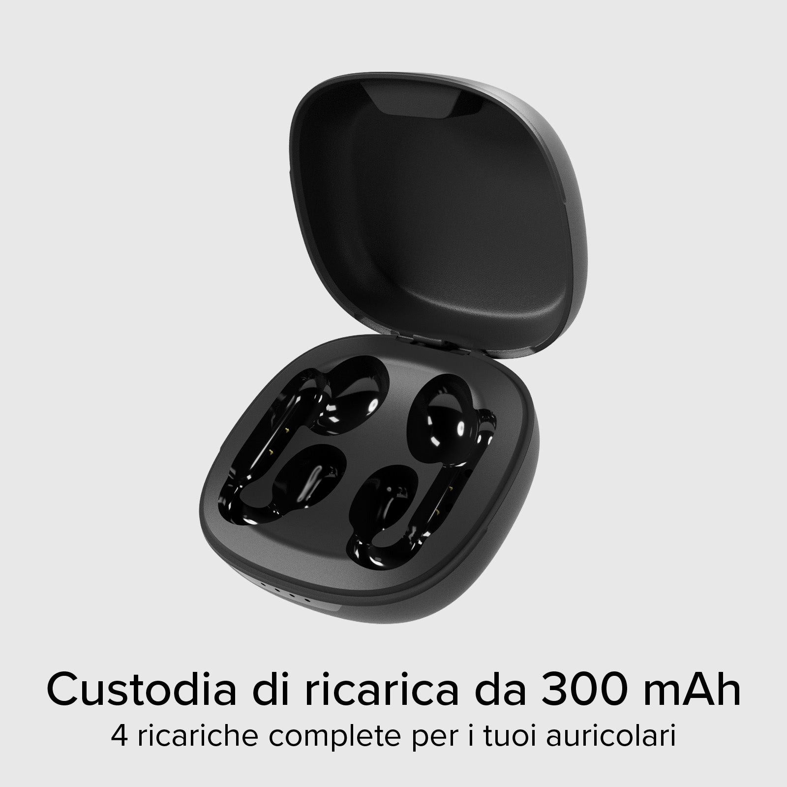 OWS- Ohrhörer mit Clip-on-Design und Touch-Bedienung