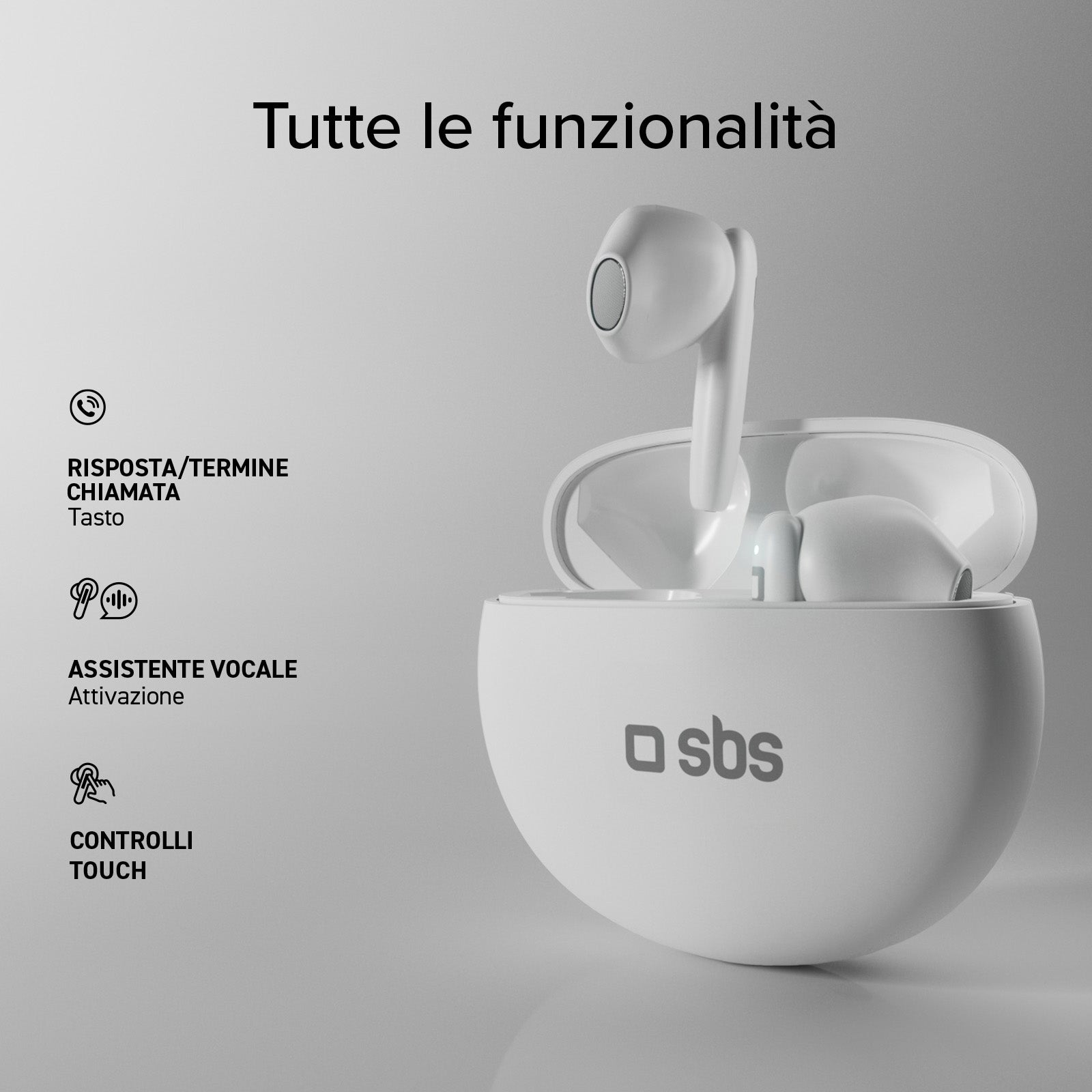 Twin Pure Drops – TWS-Ohrhörer mit Mikrofon zur Unterdrückung von Umgebungsgeräuschen (ENC)