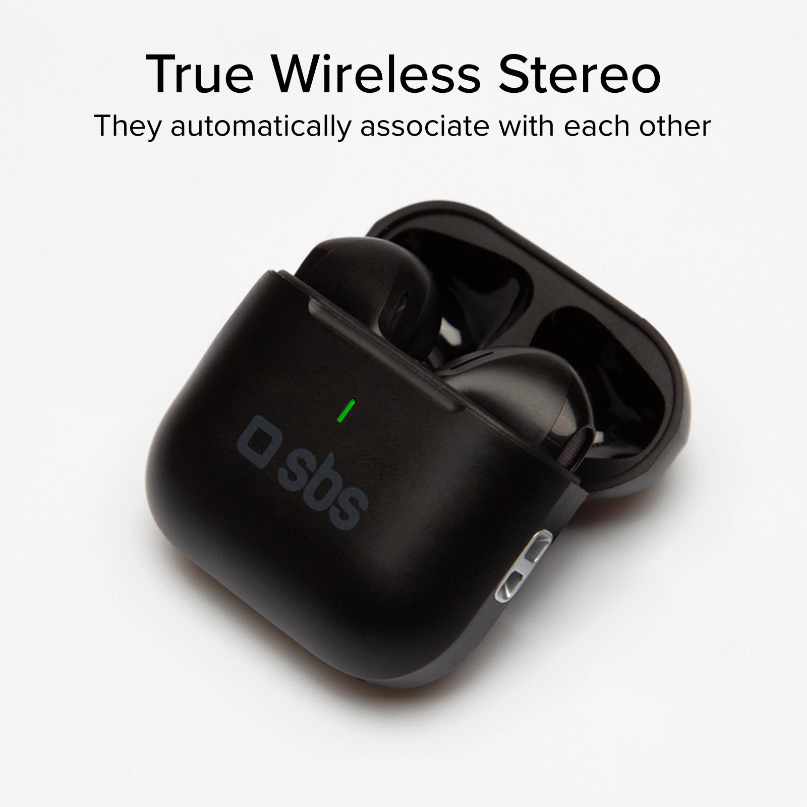 Auriculares TWS con funda de carga de 250 mAh