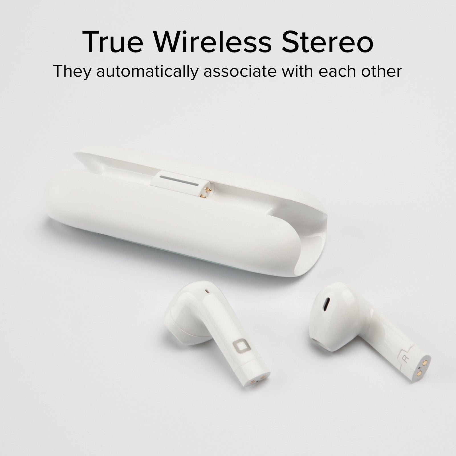 Écouteurs TWS de poche avec étui de charge