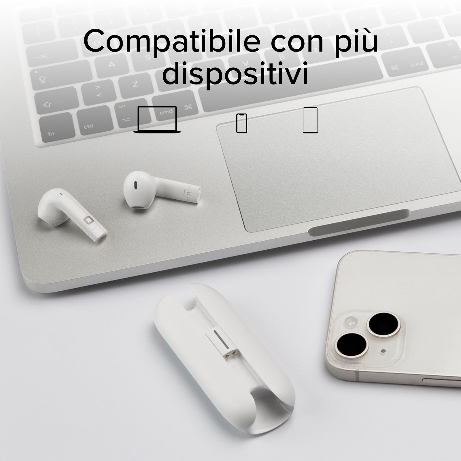 Écouteurs TWS de poche avec étui de charge