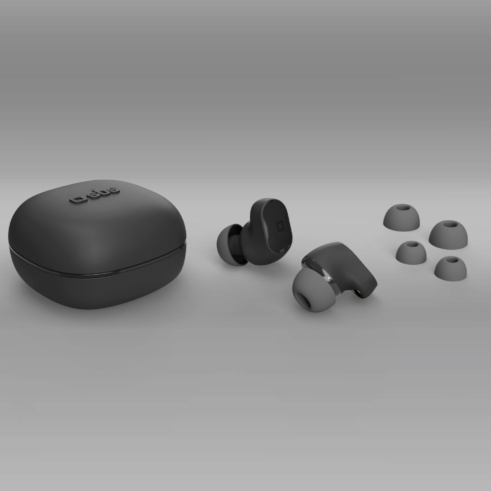  Écouteurs TWS IPX4 avec station de charge et commandes tactiles