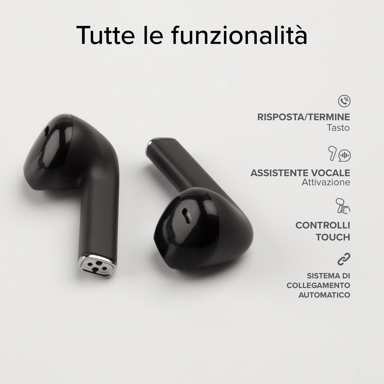 TWS One Color – kabellose Ohrhörer mit True-Wireless-Stereo-Technologie