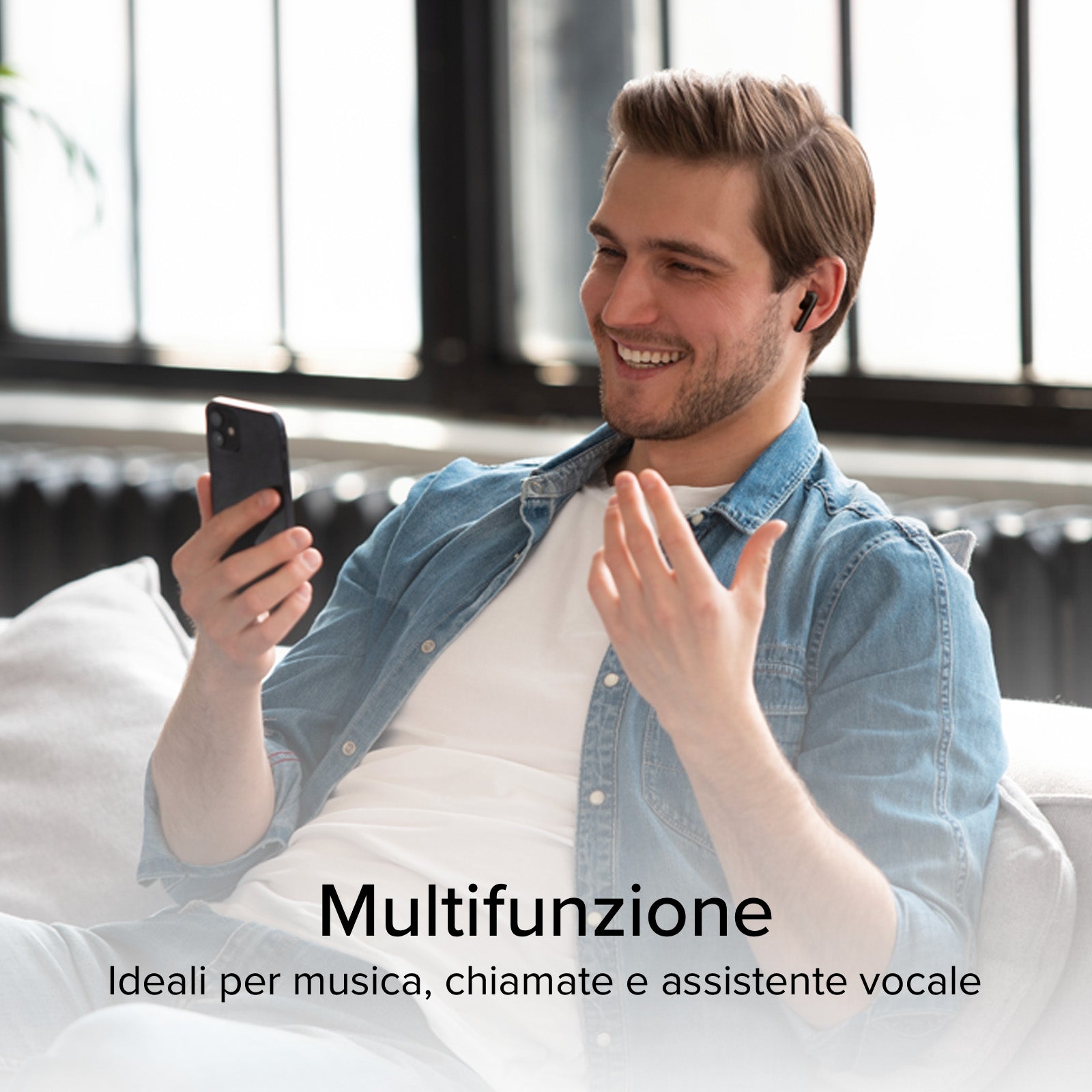 TWS One Color – kabellose Ohrhörer mit True-Wireless-Stereo-Technologie