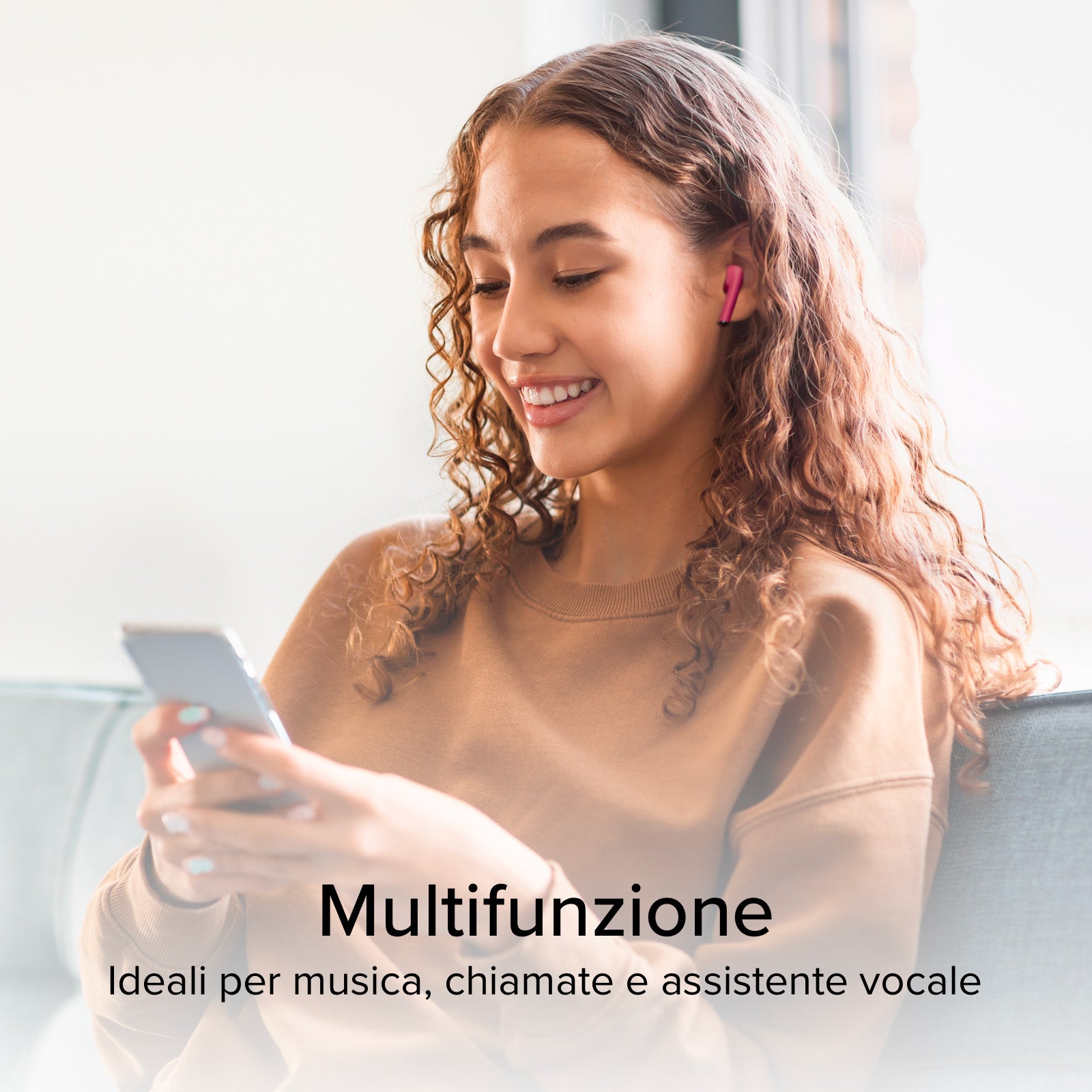 TWS One Color – kabellose Ohrhörer mit True-Wireless-Stereo-Technologie