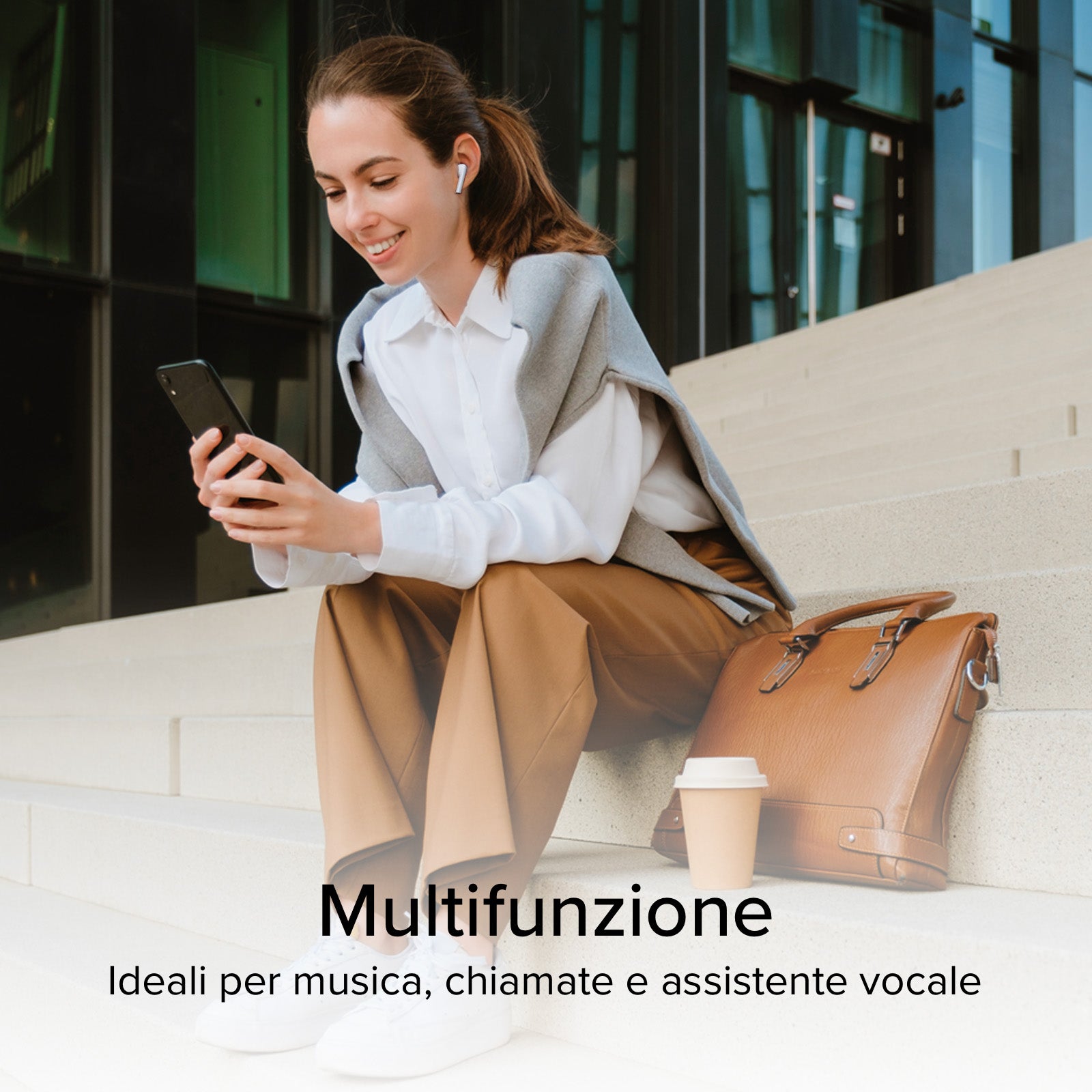 TWS One Color – kabellose Ohrhörer mit True-Wireless-Stereo-Technologie