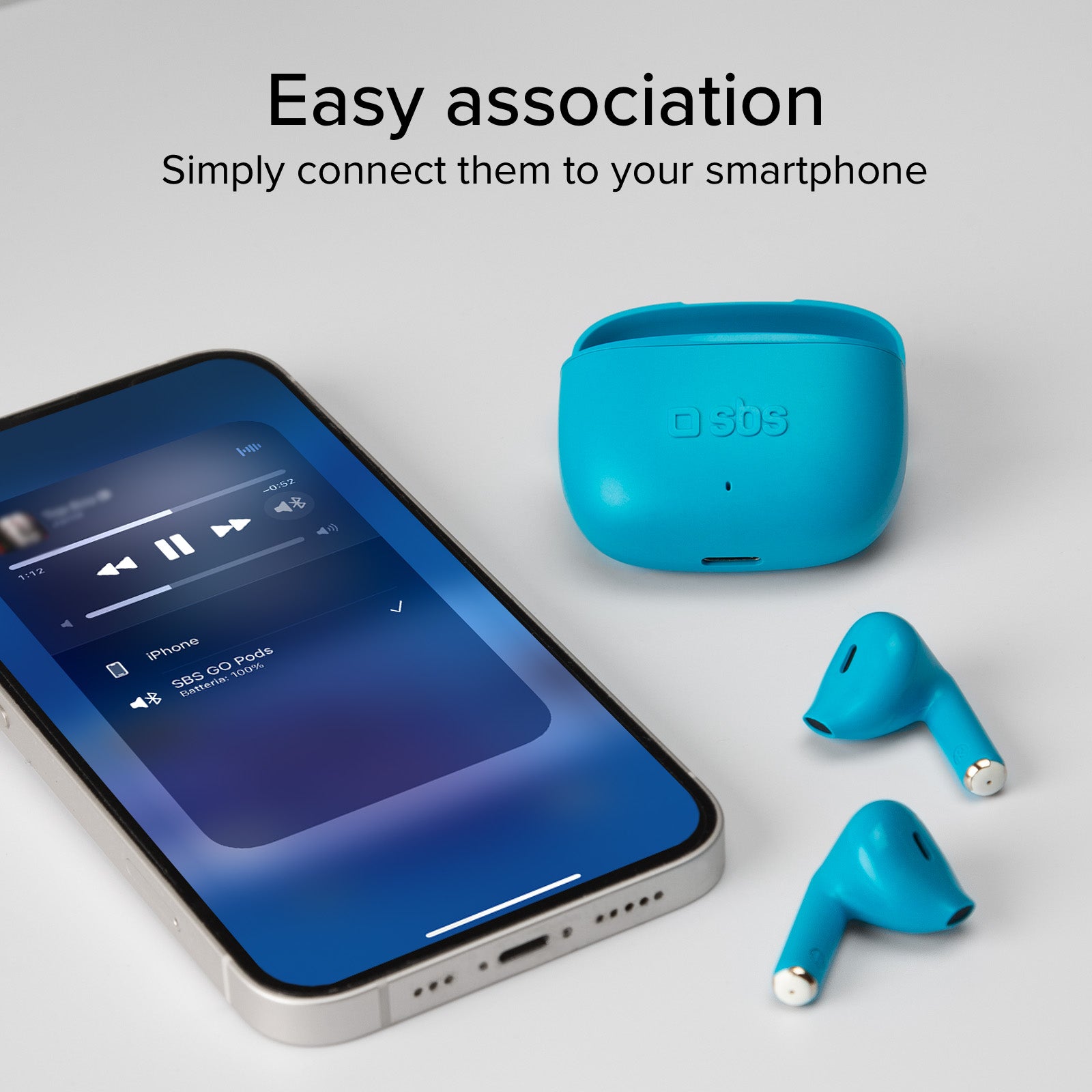Semi-in-Ear-Ohrhörer TWS