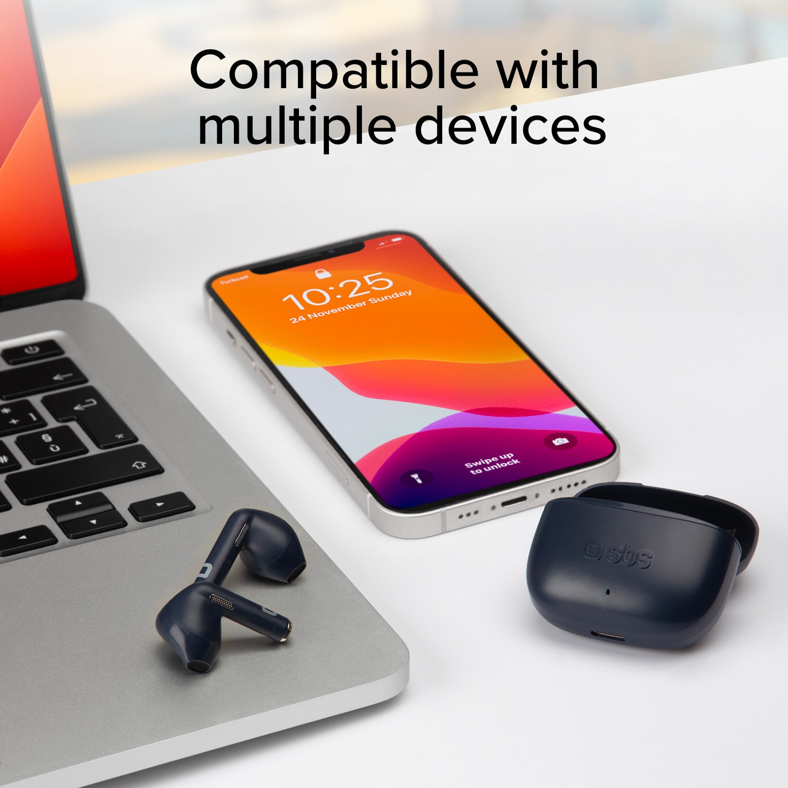 Semi-in-Ear-Ohrhörer TWS
