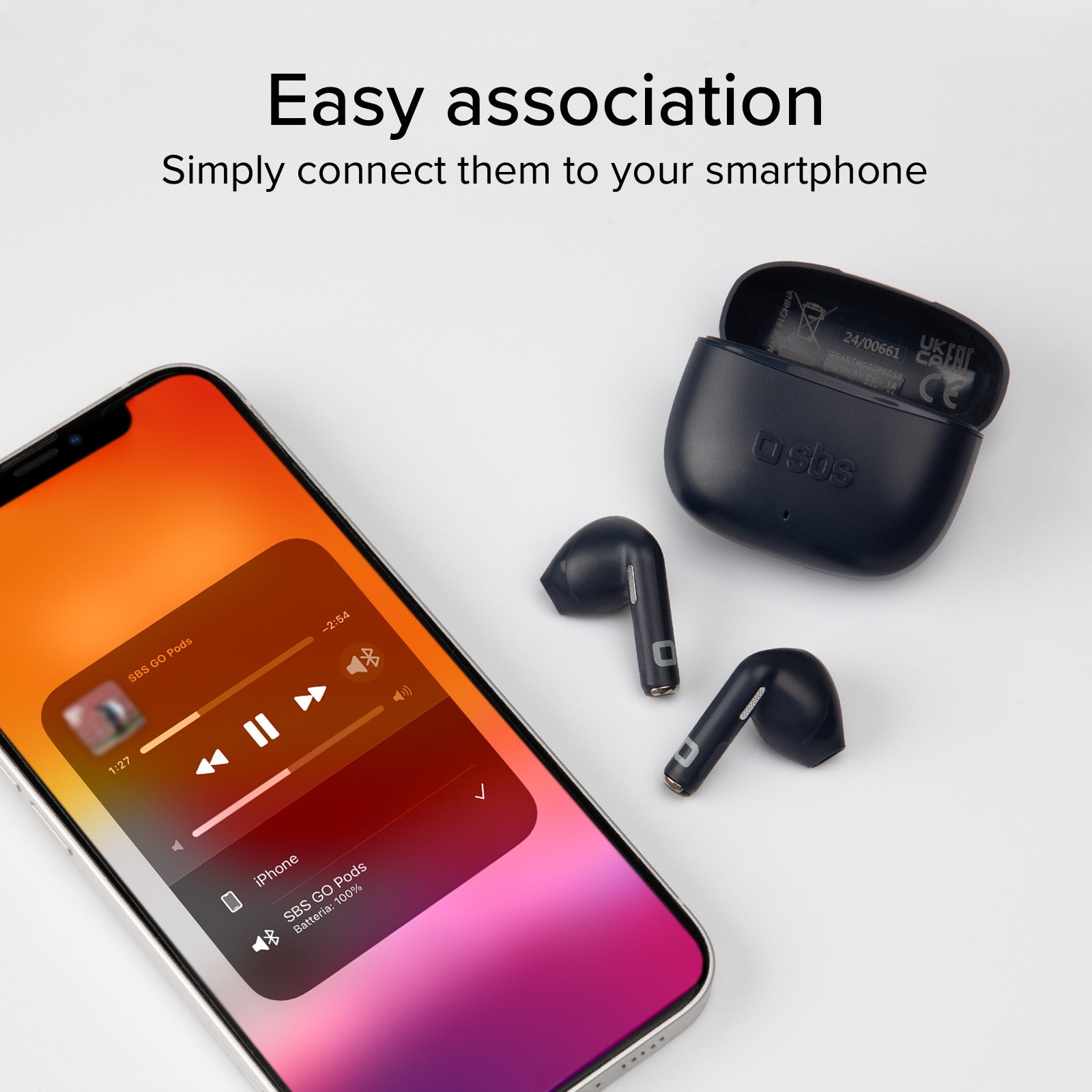 Semi-in-Ear-Ohrhörer TWS