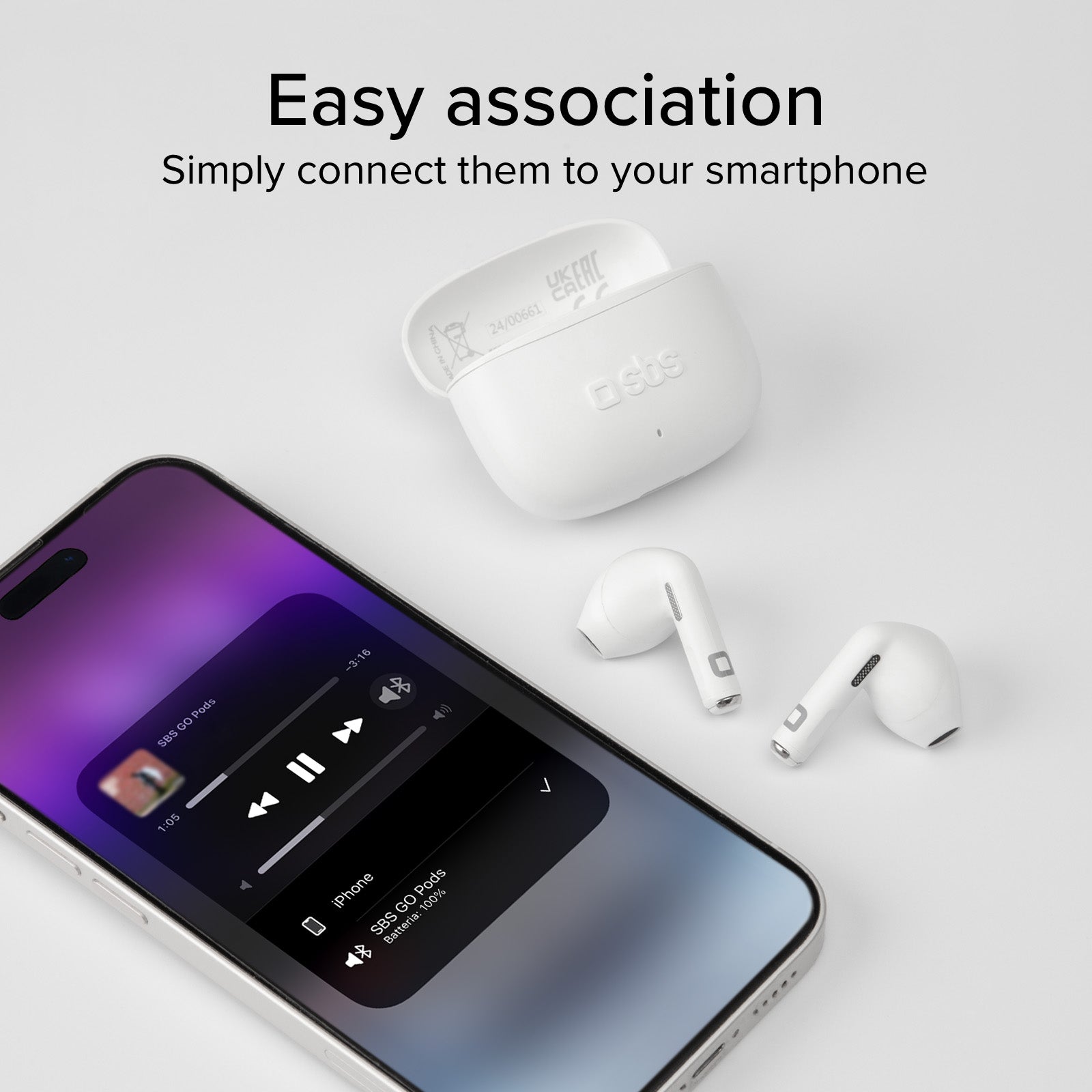 Semi-in-Ear-Ohrhörer TWS