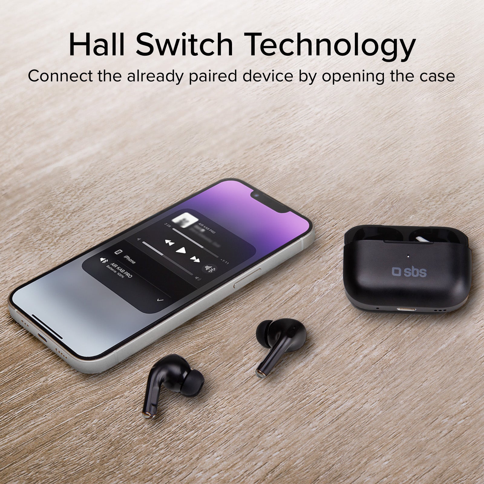 Auriculares TWS compatibles con carga inalámbrica
