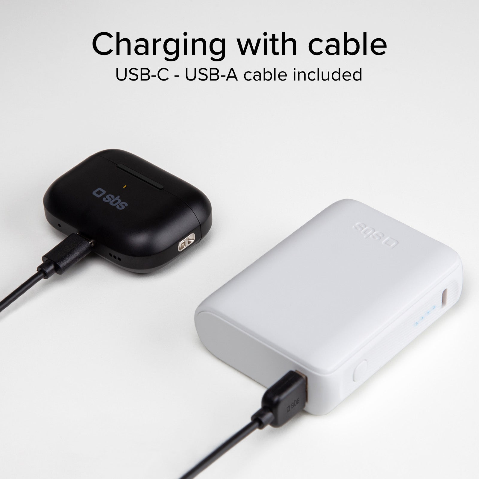 Auriculares TWS compatibles con carga inalámbrica