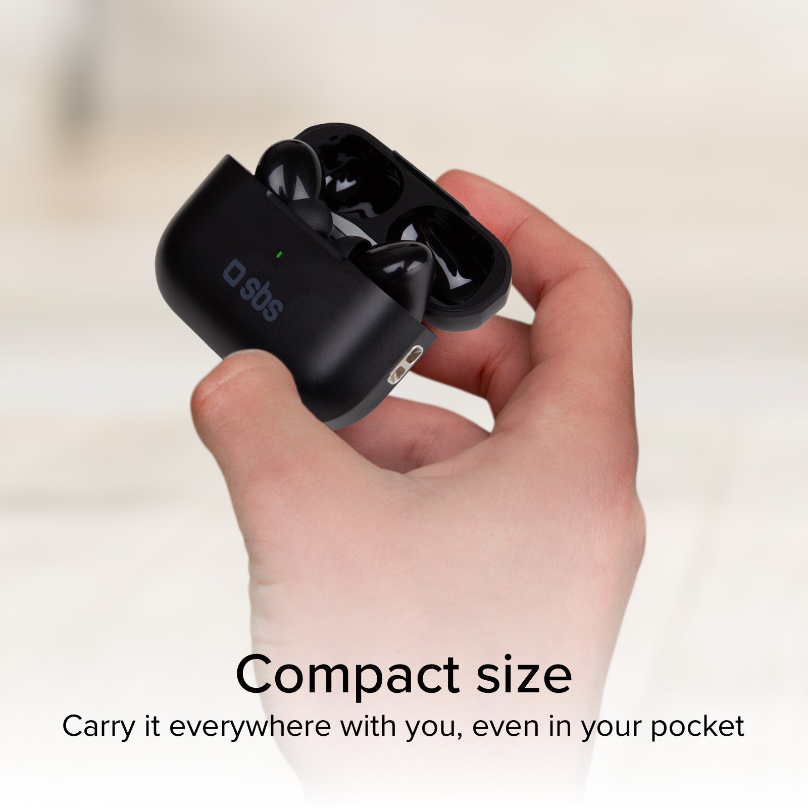 Auriculares TWS compatibles con carga inalámbrica