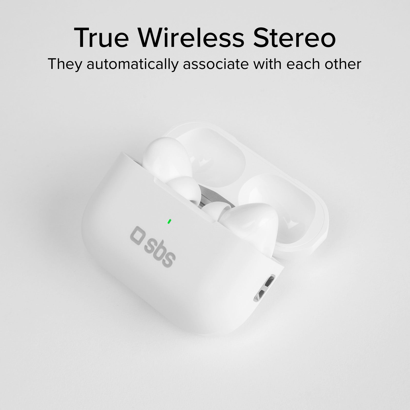 Auriculares TWS compatibles con carga inalámbrica