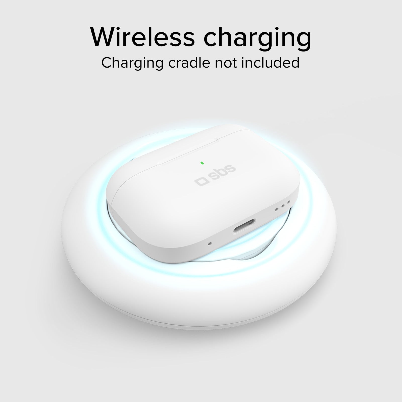 Auriculares TWS compatibles con carga inalámbrica