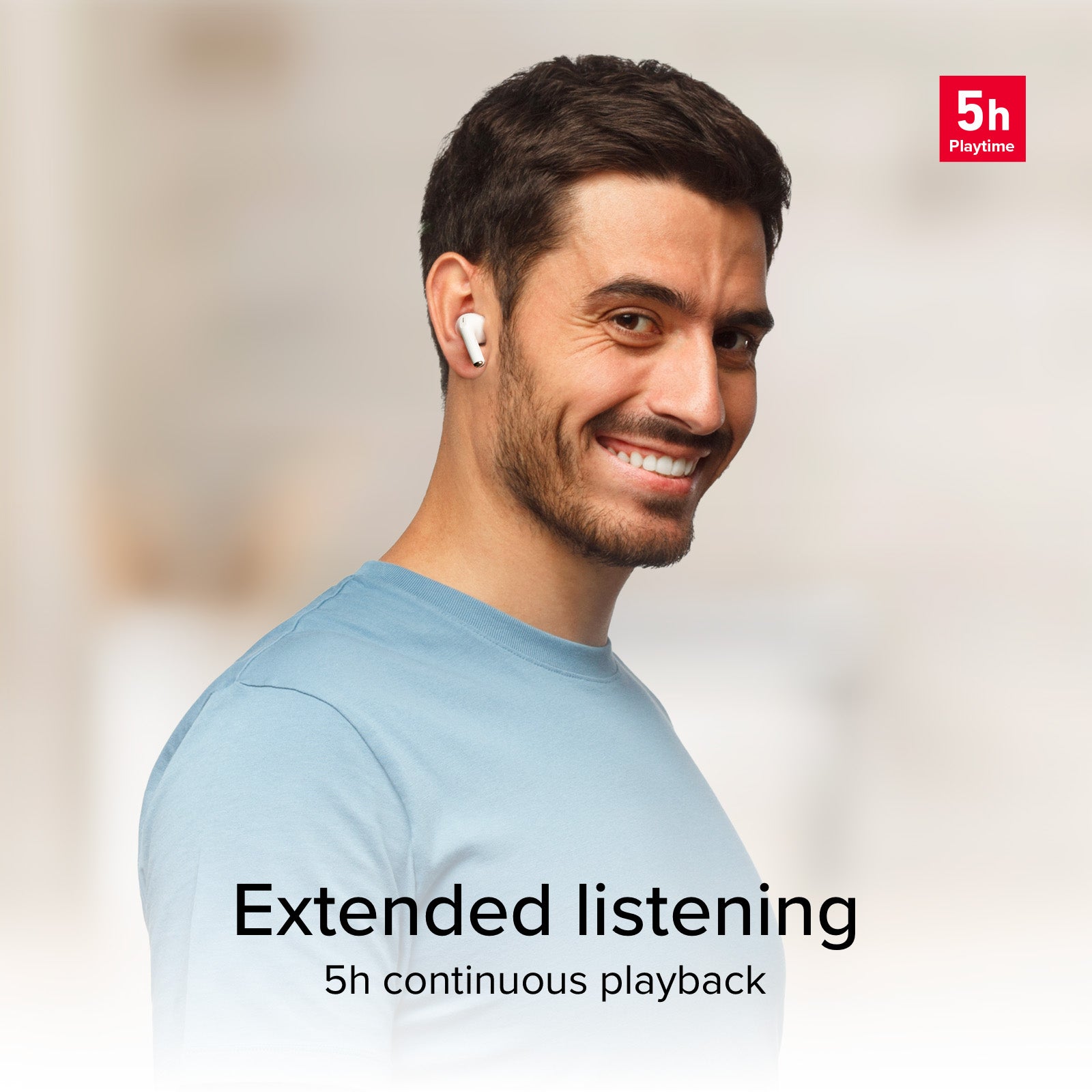 Auriculares TWS compatibles con carga inalámbrica